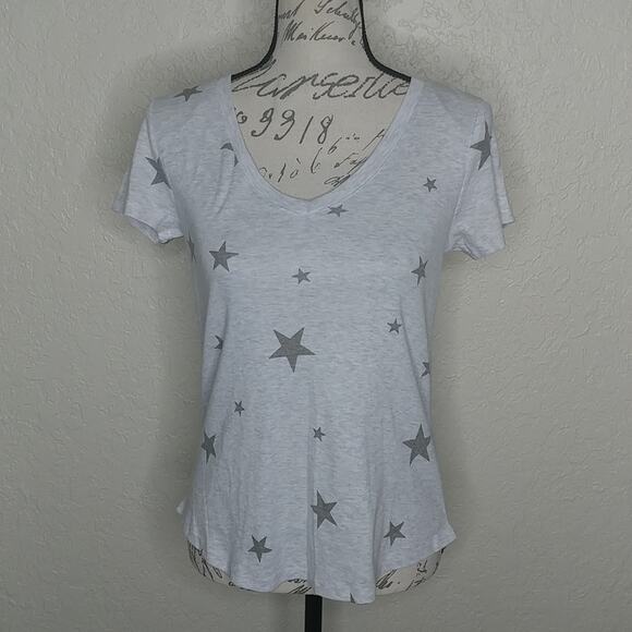Hippie Rose Lounge Star Print Shirt Size S - Picture 1 of 7